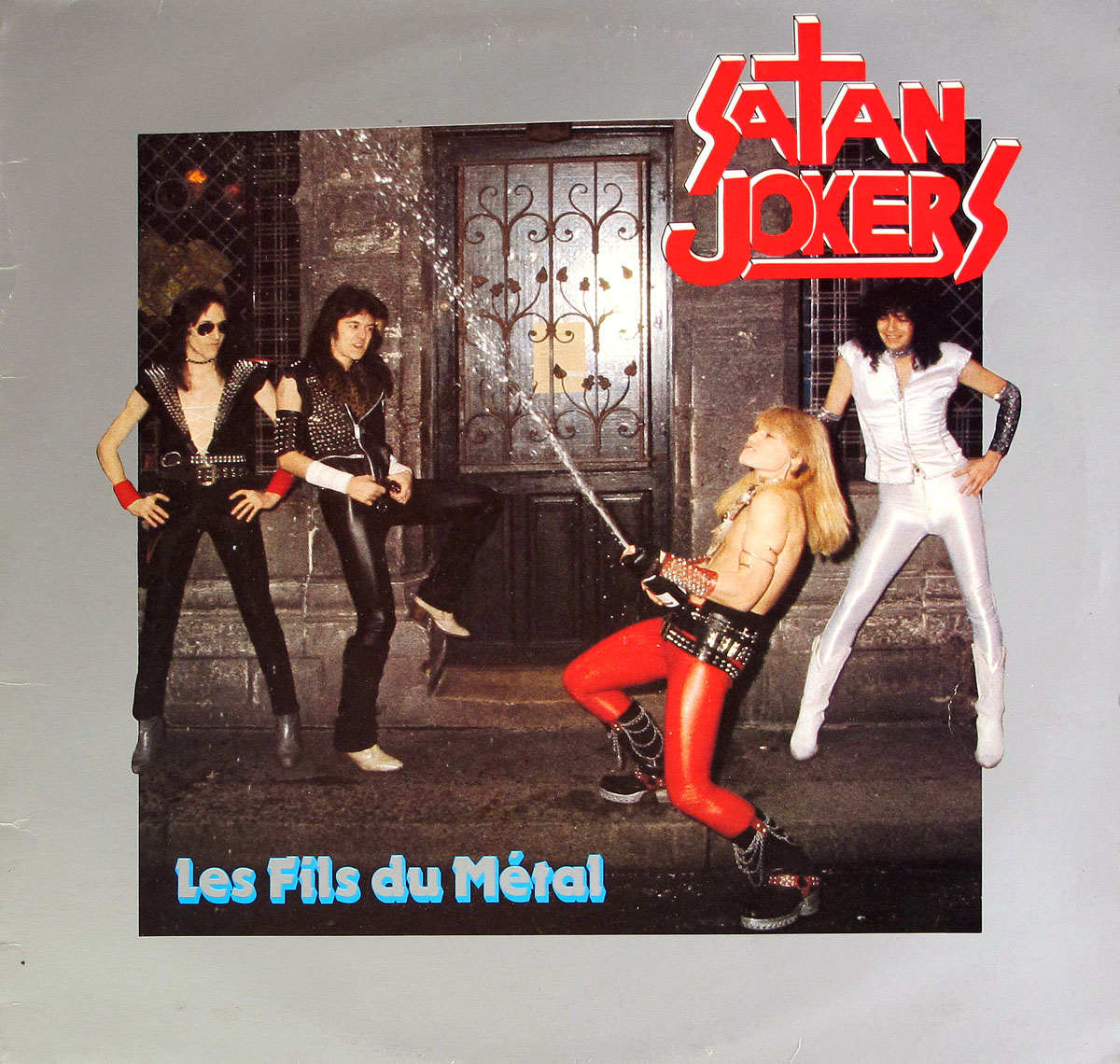 large album front cover photo of: SATAN JOKERS - LES FILS DU METAL  